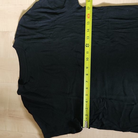 Black Ribbed T - Picture 3 of 4